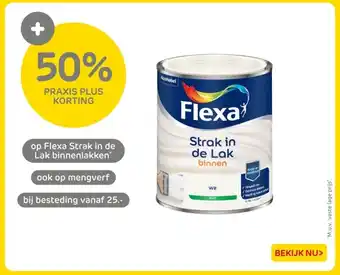Praxis Op Flexa Strak in de Lak binnenlakken aanbieding