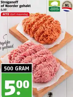 Poiesz Stroganoff of Noorder gehakt aanbieding