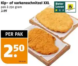 Poiesz Kip of varkensschnitzel XXL aanbieding
