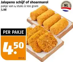 Poiesz Jalapeno schijf of shoarmarol aanbieding
