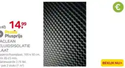 Praxis Maclean geluidsisolatie plaat aanbieding