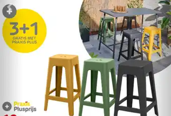 Praxis Keter barkruk lucca aanbieding