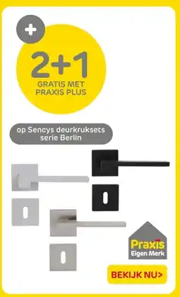 Praxis Op Sencys deurkruksets serie Berlin aanbieding