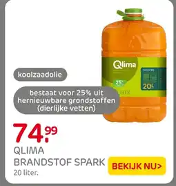 Praxis Qlima brandstof spark aanbieding