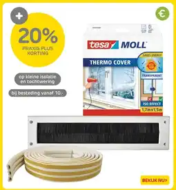 Praxis Op kleine isolatie en tochtwering aanbieding