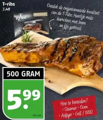 Poiesz T-ribs aanbieding