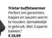 Dekamarkt Tristar buffetwarmer Perfect om gerechten, aanbieding