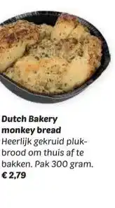 Dekamarkt Dutch Bakery monkey aanbieding