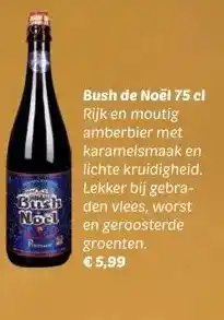 Dekamarkt Bush de Noël 75 cl aanbieding