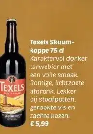 Dekamarkt Texels Skuum- koppe 75 cl aanbieding