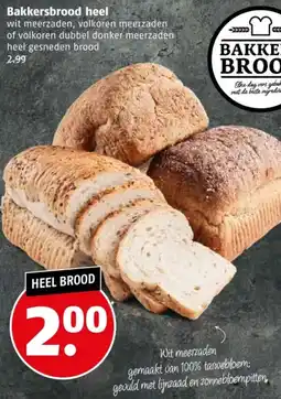 Poiesz Bakkersbrood heel aanbieding