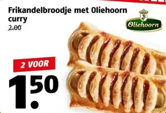 Poiesz Frikandelbroodje met Oliehoorn curry aanbieding