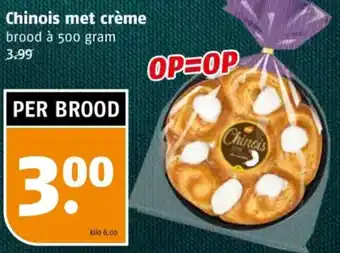 Poiesz Chinois met crème aanbieding