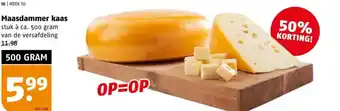Poiesz Maasdammer kaas aanbieding