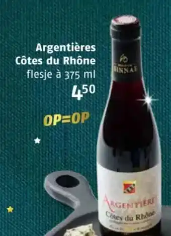 Poiesz Argentières Côtes du Rhône aanbieding