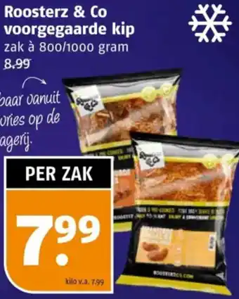 Poiesz Roosterz & Co voorgegaarde kip aanbieding