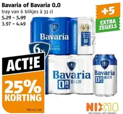 Poiesz Bavaria of Bavaria 0.0 aanbieding