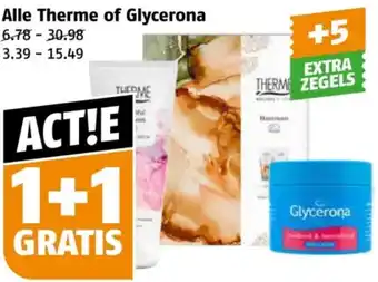 Poiesz Alle Therme of Glycerona aanbieding