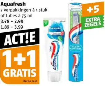 Poiesz Aquafresh aanbieding