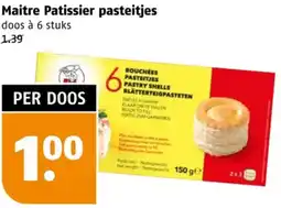 Poiesz Maitre Patissier pasteitjes aanbieding