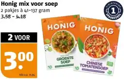 Poiesz Honig mix voor soep aanbieding