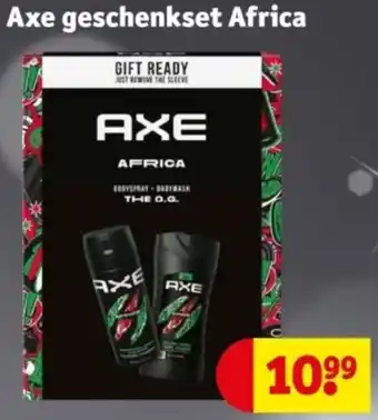 Kruidvat Axe geschenkset Africa aanbieding