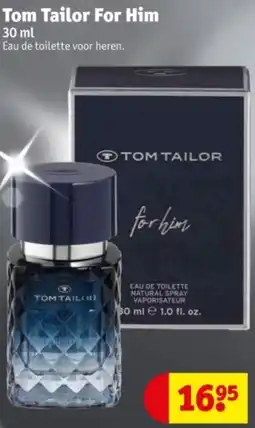 Kruidvat Tom Tailor For Him aanbieding