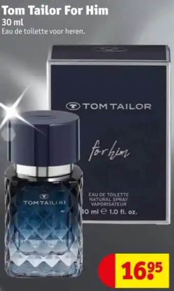 Kruidvat Tom Tailor For Him aanbieding