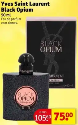 Kruidvat Yves Saint Laurent Black Opium aanbieding