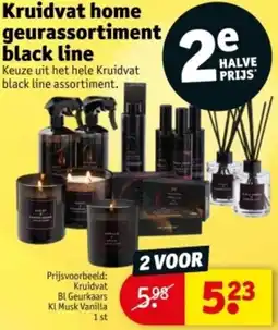 Kruidvat Kruidvat home geurassortiment black line aanbieding