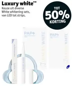 Kruidvat Luxury white aanbieding