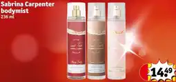 Kruidvat Sabrina Carpenter bodymist aanbieding