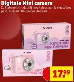 Kruidvat Digitale Mini camera aanbieding