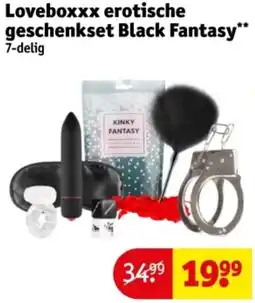 Kruidvat Loveboxxx erotische geschenkset Black Fantasy aanbieding