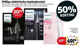 Kruidvat Philips elektrische tandenborstel aanbieding