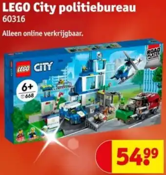 Kruidvat LEGO City politiebureau aanbieding