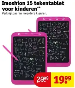 Kruidvat Imoshion 15 tekentablet voor kinderen aanbieding