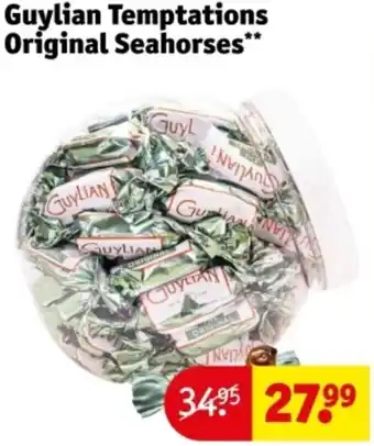 Kruidvat Guylian Temptations Original Seahorses aanbieding