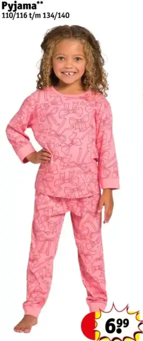 Kruidvat Pyjama aanbieding