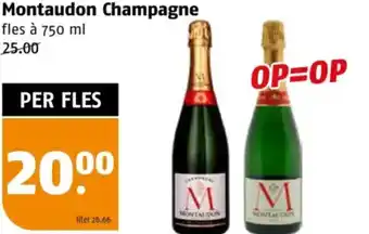Poiesz Montaudon Champagne aanbieding