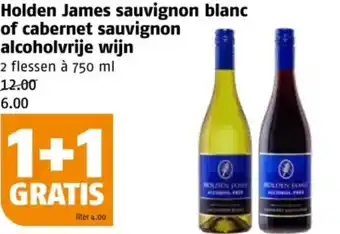 Poiesz Holden James sauvignon blanc of cabernet sauvignon alcoholvrije wijn aanbieding
