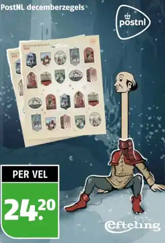 Poiesz PostNL decemberzegels aanbieding