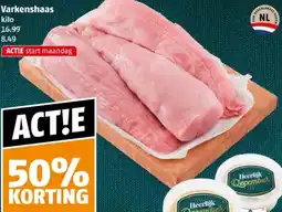 Poiesz Varkenshaas aanbieding