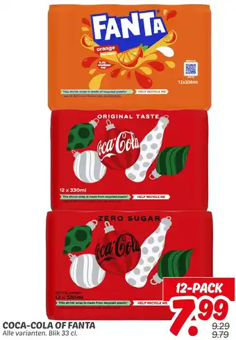 Dekamarkt Coca-cola of fanta aanbieding
