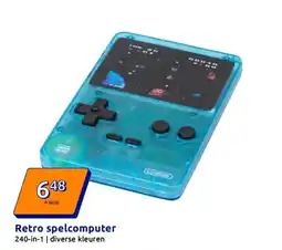 Action Retro spelcomputer aanbieding