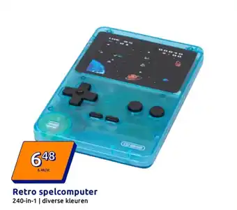 Action Retro spelcomputer aanbieding