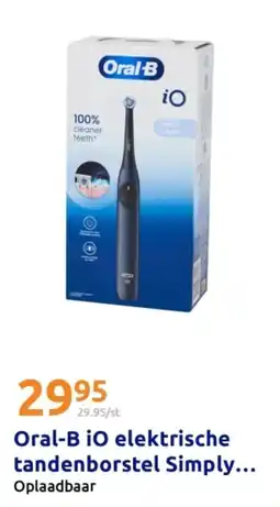 Action Oral-B iO elektrische tandenborstel Simply aanbieding
