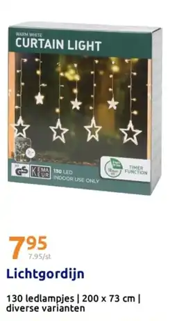 Action Lichtgordijn aanbieding