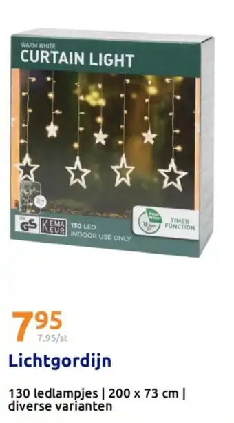 Action Lichtgordijn aanbieding