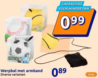 Werpbal met armband